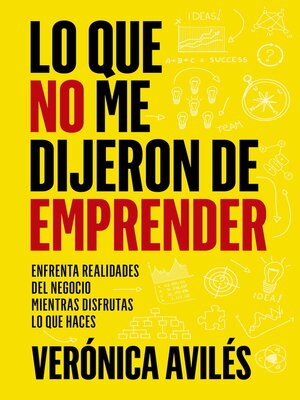 cover image of Lo que no me dijeron de emprender